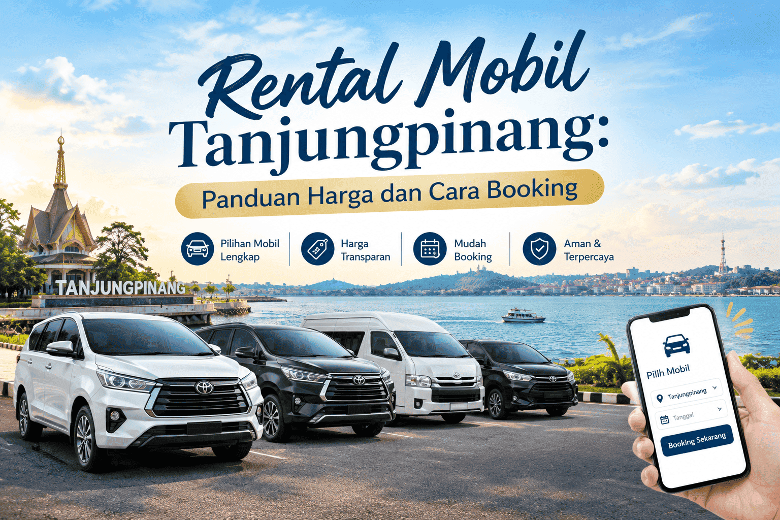 Rental Mobil Tanjungpinang: Panduan Harga dan Cara Booking